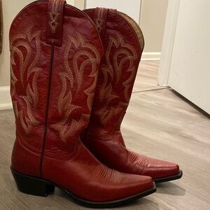 Red Western Cowboy Boots